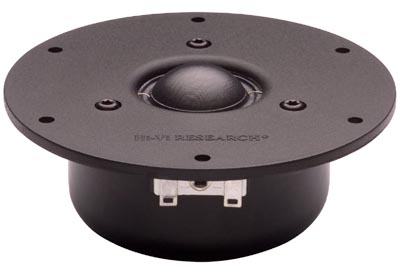 Hi-Vi Q1R, 1" Fabric Dome Tweeter, 116 mm flange