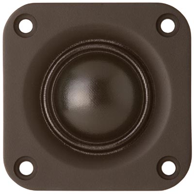 Hi-Vi TN25, 1" Fabric Dome Tweeter, 54.5 mm sq, Chambered